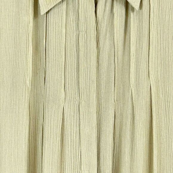 Myrah Penaloza Dress One Size Beige Kundalini Bamboo Gauze Oversize Lagan look - Picture 6 of 11